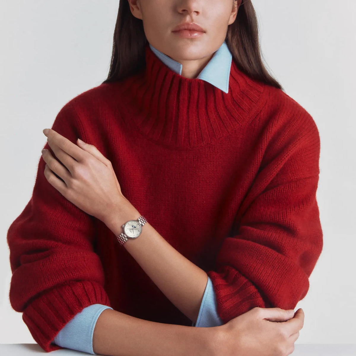 Orologio Tissot Desir, Quarzo fasi lunari, quadrante silver, 30mm - T1522231103600