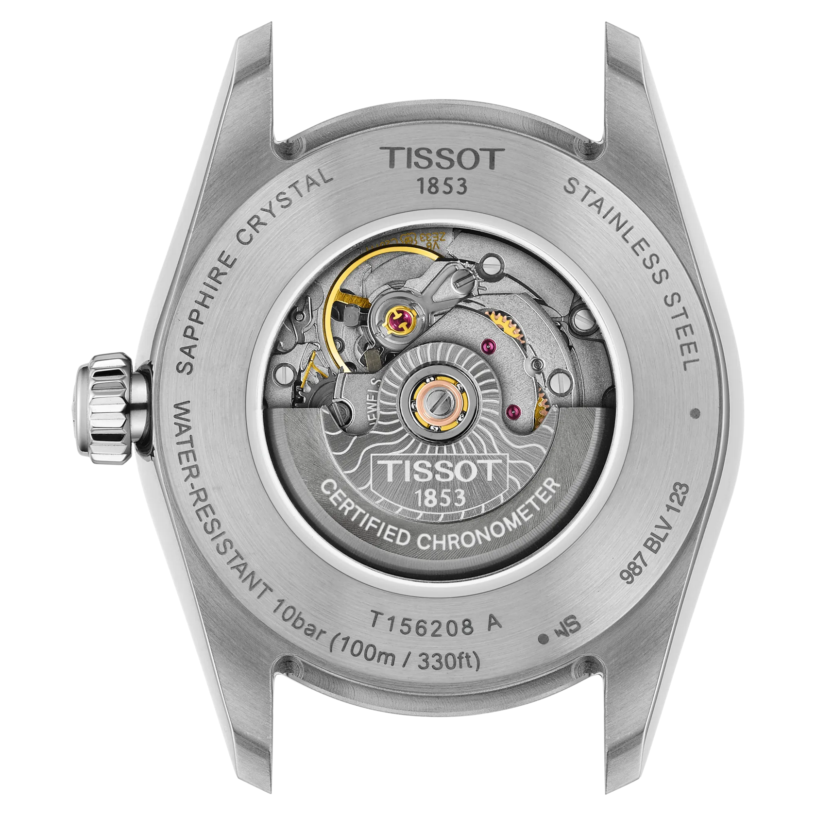 Orologio Tissot Ballade, AUTOMATICO QUADRANTE SILVER, CERTIFICATO COSC, 30mm - T1562081103300