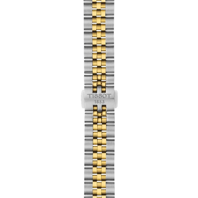 Tissot Ballade, quadrante Bianco, Bicolor, 34mm - T1562102203100