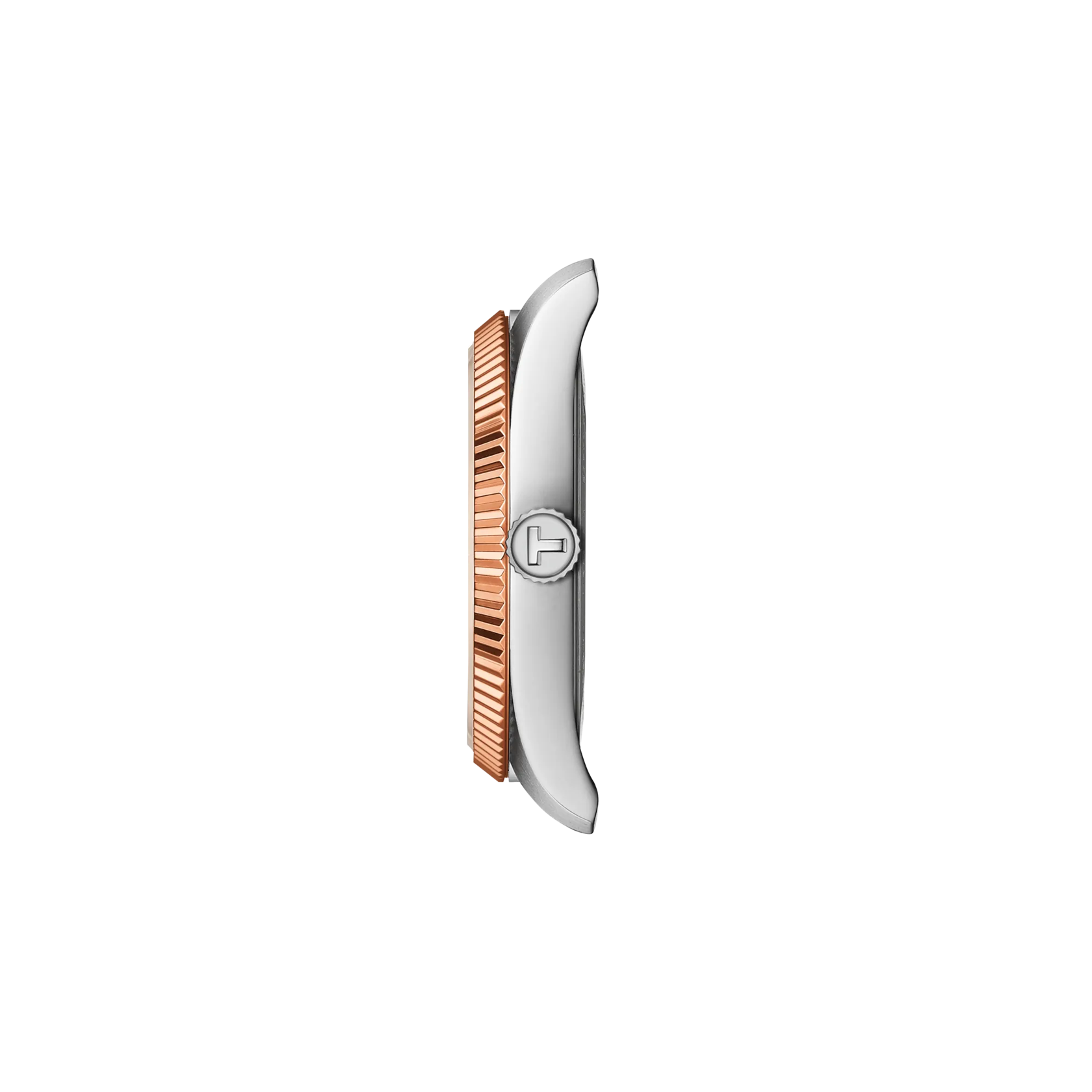Orologio Tissot Ballade, quadrante Silver, bicolor al quarzo, 34MM - T1562102203101