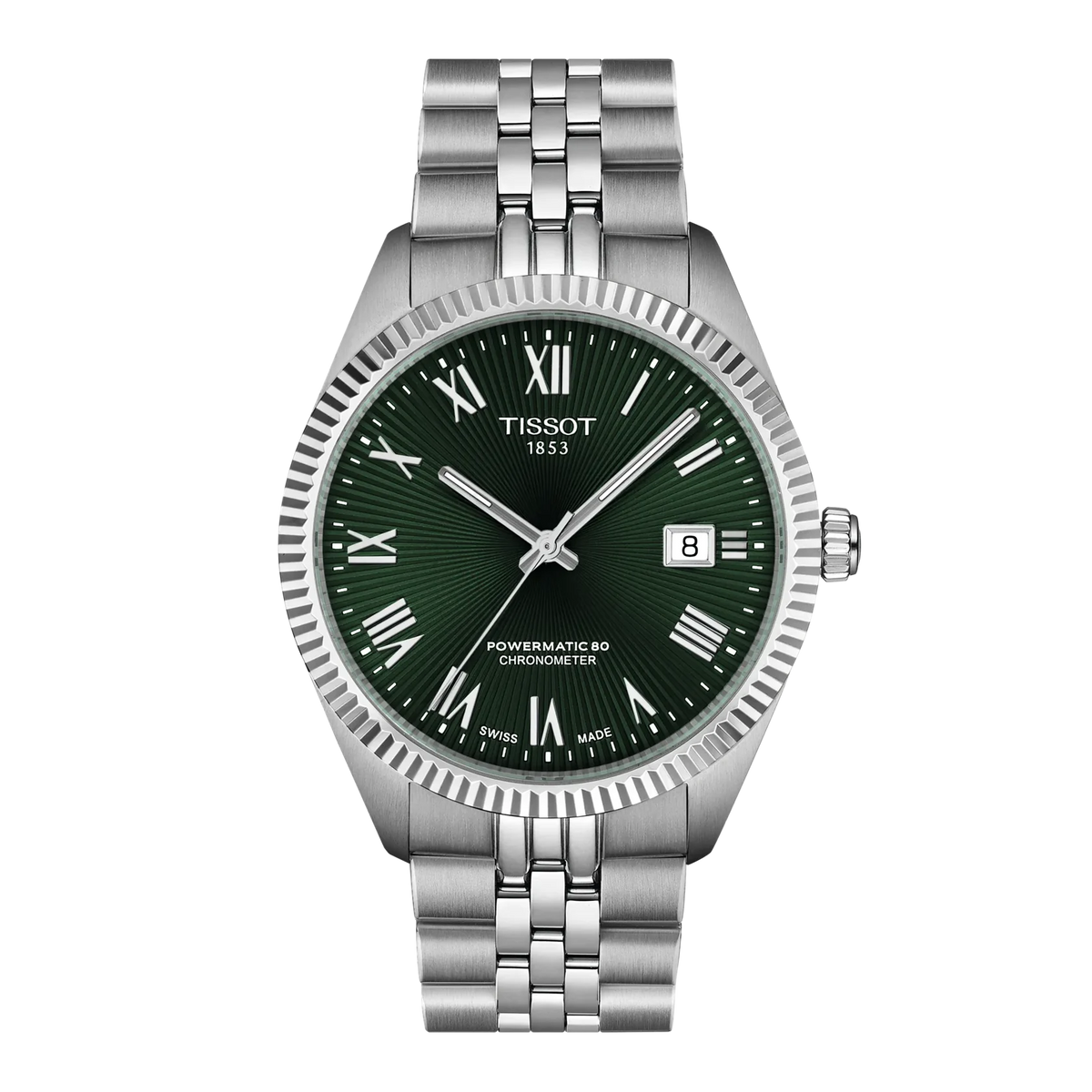 Orologio Tissot Ballade, AUTOMATICO QUADRANTE VERDE, CERTIFICATO COSC, 39mm - T1564081109300
