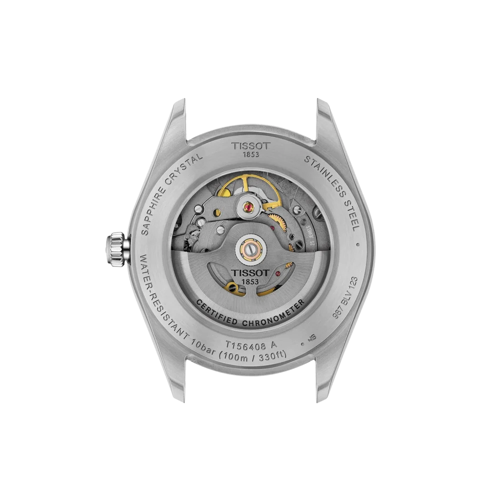 Orologio Tissot Ballade, AUTOMATICO QUADRANTE ICE BLUE, CERTIFICATO COSC, 39mm - T1564081135300