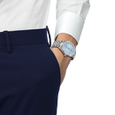 Orologio Tissot Ballade, AUTOMATICO QUADRANTE ICE BLUE, CERTIFICATO COSC, 39mm - T1564081135300
