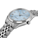 Orologio Tissot Ballade, AUTOMATICO QUADRANTE ICE BLUE, CERTIFICATO COSC, 39mm - T1564081135300
