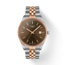 OROLOGIO TISSOT BALLADE quadrante brown, bicolor al quarzo, 40mm - T1564102229101
