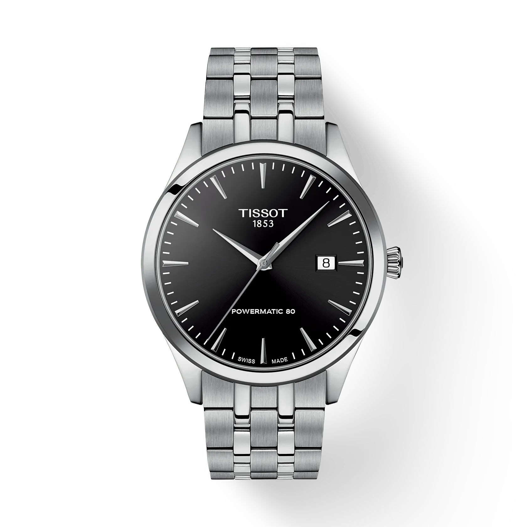 OROLOGIO TISSOT CLASSIC DREAM, Quadrante nero, MOVIMENTO AUTOMATICO, 40mm - T1584071105100