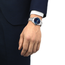 OROLOGIO TISSOT Gentleman 38mm, AUTOMATICO quadrante blu - T1658071104100
