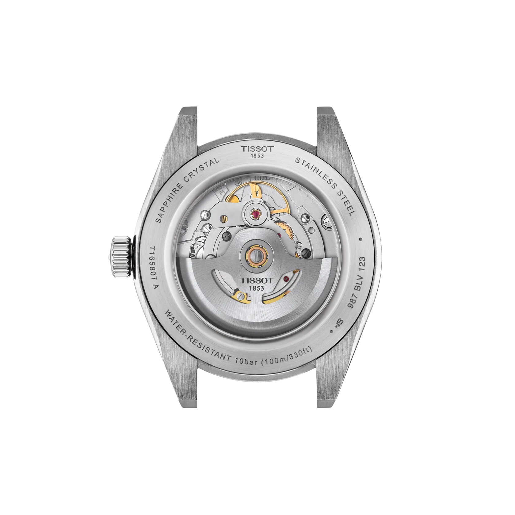 OROLOGIO TISSOT Gentleman 38mm, AUTOMATICO quadrante verde - T1658071109100