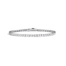 Bracciale TENNIS Recarlo COLLEZIONE Face Cube, in oro bianco e diamanti bianchi, 1.00ct - T39SE885/D-17