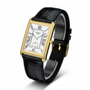 Orologio TISSOT vintage con cassa rettangolare in oro 18kt, T-Gold New Helvetia Gent, 31mm - T71361013