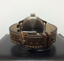 Orologio Terra Cielo Mare Disney Topolino Aviatore — 44 mm — Carica manuale Unitas 6497.1 con piccoli secondi, quadrante nero — NOS con scatola e garanzia originali - TC3000AC3PA