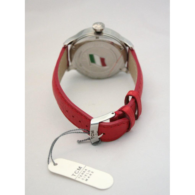 Orologio Terra Cielo Mare Air First — 44 mm — Automatico con datario, quadrante rosso — NOS Limited Edition n.66/70 - TC6023AC6PAL