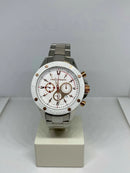 Orologio Cesare Paciotti, White Frozen, quadrante bianco al quarzo, 45mm - TSCR068