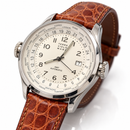 Orologio Terra Cielo Mare  World Wide GMT — 42 mm — Automatico ETA 2824-2 con anello world time, quadrante bianco — NOS con scatola originale - TC6051AC2PA