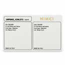 Nimei Collana di perle Akoya Pura Special Selection 6-6,5 mm con chiusura in oro bianco 18 kt - 1NPS665_42NL573