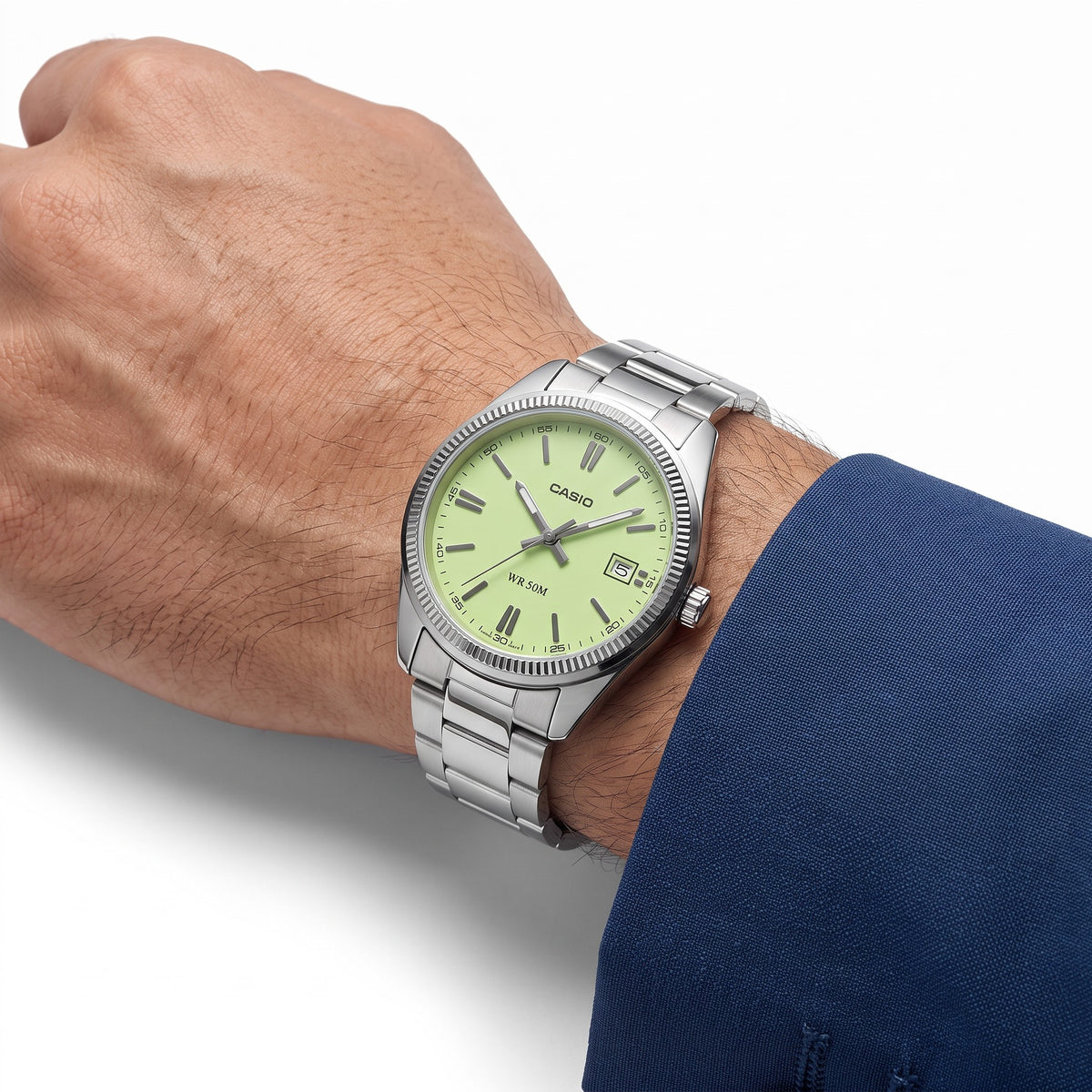 Orologio CASIO unisex, colore lime, 40mm - UTP-1302PD-3A2VEF