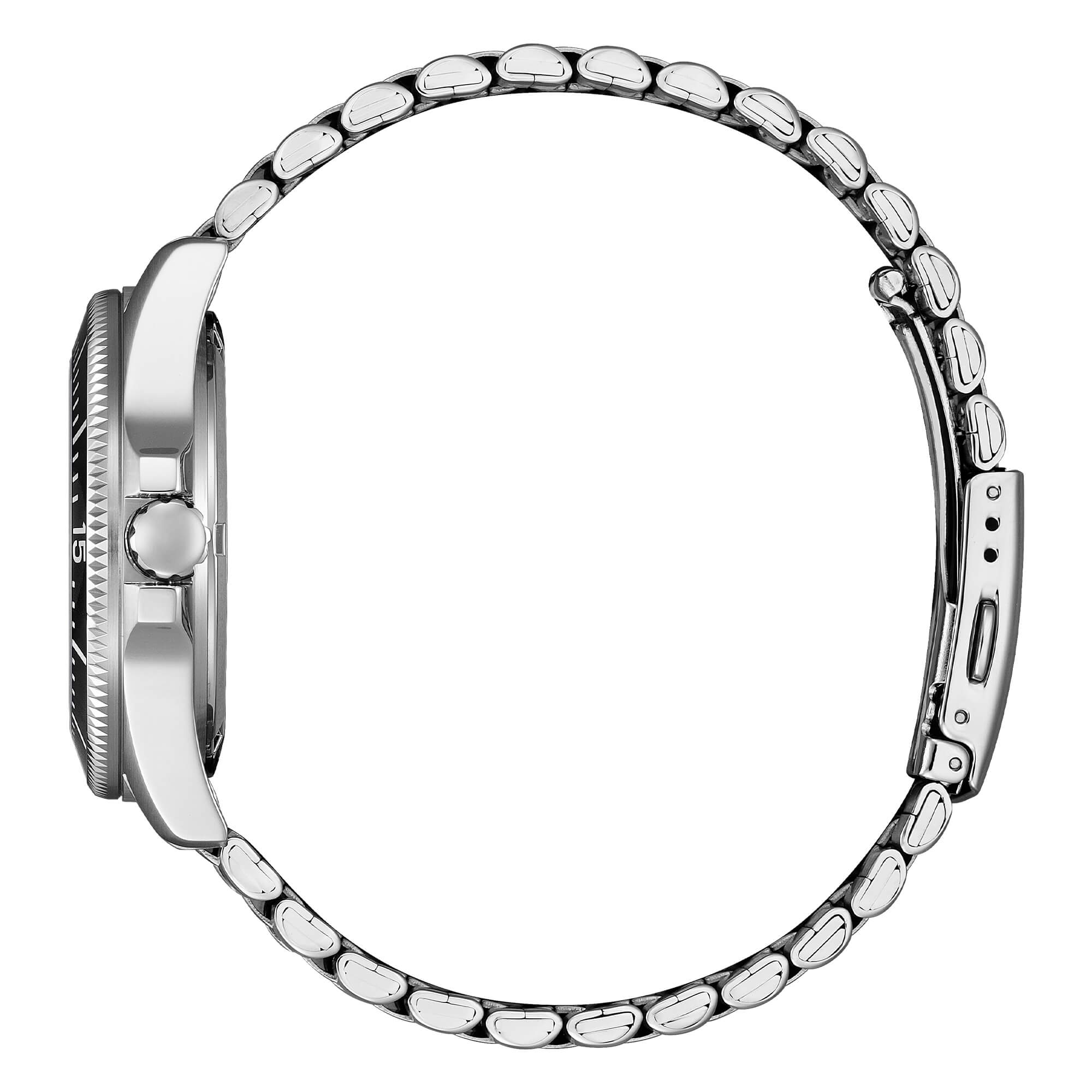 Orologio Vagary by Citizen, Aqua39 Solotempo, QUARZO QUADRANTE NERO, 39MM - VD5-317-51