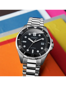 Orologio Vagary by Citizen, Aqua39 Solotempo, QUARZO QUADRANTE NERO, 39MM - VD5-317-51