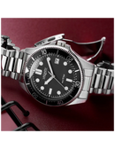 Orologio Vagary by Citizen, Aqua39 Solotempo, QUARZO QUADRANTE NERO, 39MM - VD5-317-51