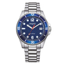 Orologio Vagary by Citizen, Aqua39 Solotempo, QUARZO QUADRANTE BLU, 39MM - VD5-317-71