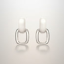 Orecchini Chantecler in argento colelzione Capriness maglia marina - 44715