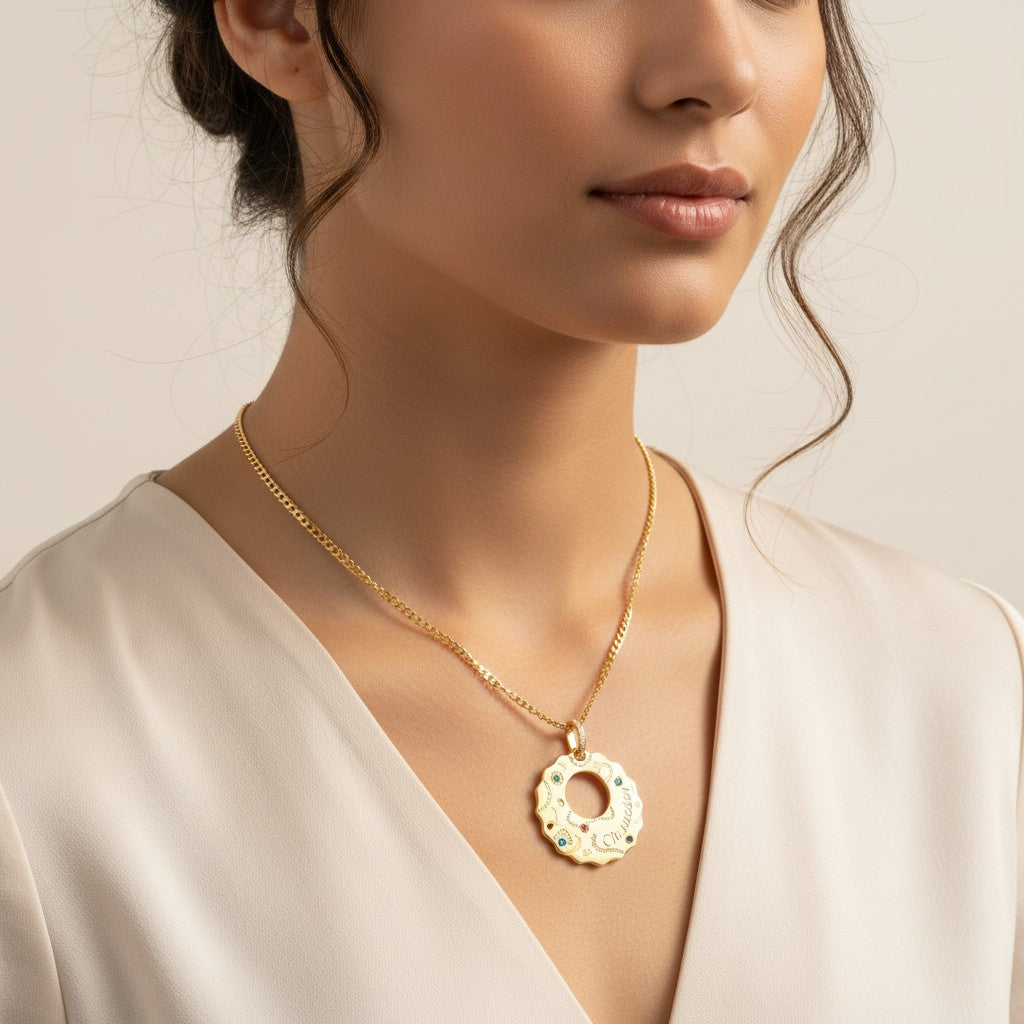Suamèm Anhänger 9 KT Gold
 Cod. 30625