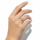 Chantecler-Ring, Suamèm-Kollektion, aus 9 kt Weißgold – 30215