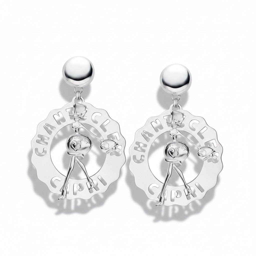 CHANTECLER Ohrringe, Logo Silber Kollektion Madame Clochette Groß - 33699