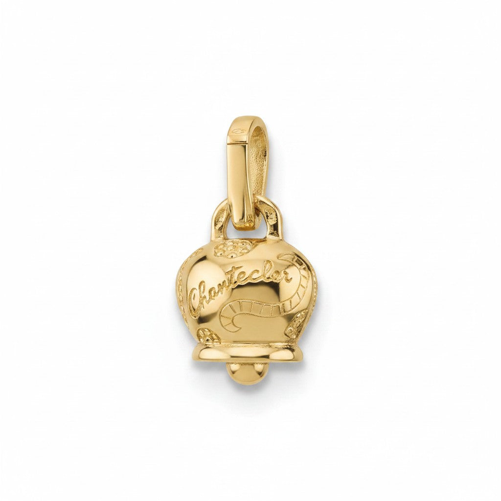 Chantecler-Anhänger, Suamèm-Kollektion, mittelgroß, aus 9 Karat Gelbgold – 30208