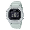 Orologio CASIO Timeless collection, digitale, cinturino in cauccù bianco,  43mm - W-218H-8BVEF