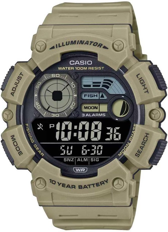 Orologio Casio Collection, DIGITALE con cinturino color sabbia - WS-1500H-5BVEF