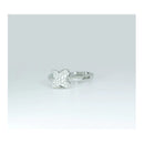 Giopaoli ring, Fiore model, in white gold and diamonds, 0.21ct - XD067/B