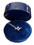 Ring in white gold and diamonds with sapphire, 1.92ct sapphires - ZT372/BZAF