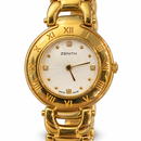 Orologio Zenith da donna, collezione Caprice, in oro giallo 18kt e quadrante bianco, quarzo, NOS, 27mm - 60.0469.296