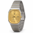 Orologio Zenith Espada Vintage unisex — Acciaio e oro con ghiera placcata 26x31 mm — Quarzo — NOS - 59.0530.197