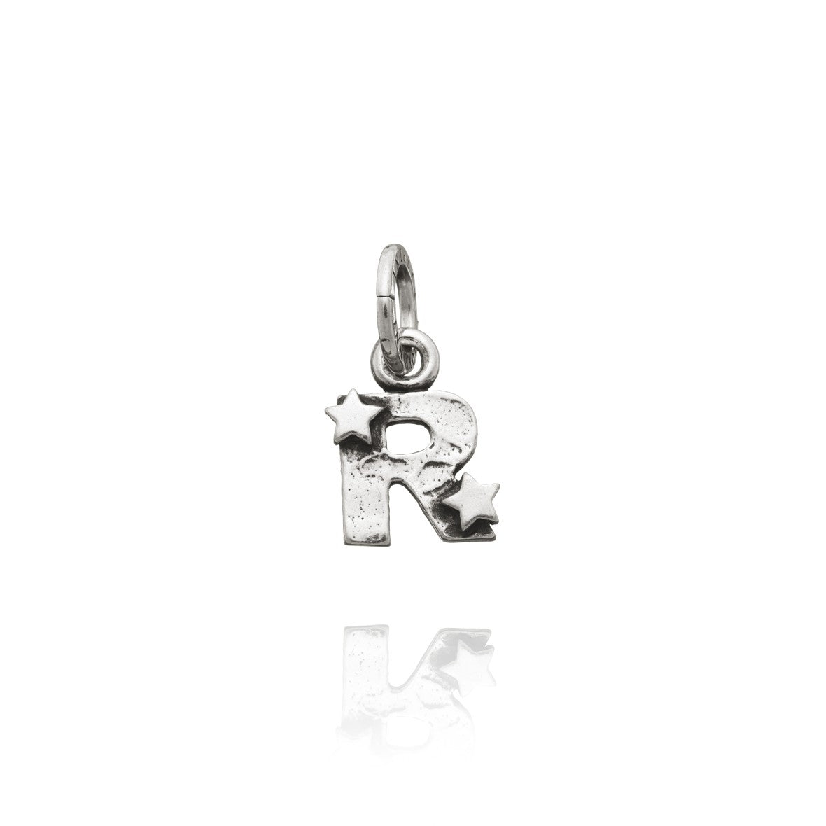 Giovanni Raspini Charm Letter R with Stars - 6662