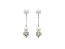 BOUCLES D'OREILLES PERLES - PER2456