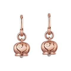Campanelle earrings in 18K gold - 36583