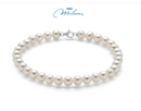 Miluna Oriente pearl bracelet with white gold clasp - PBR1678V