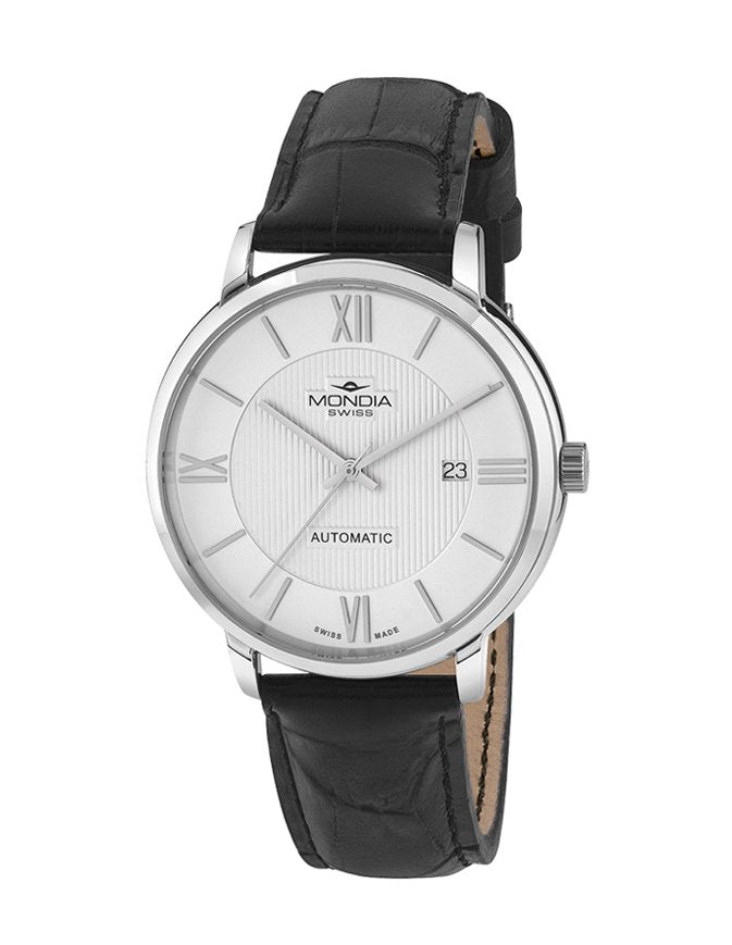 Elegance Classic Solotempo Automatic, 42mm - MS-208-SS-SLRM-CP