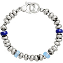 Bracelet de perles bleues - 11468