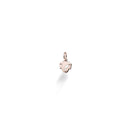 Le Bebè Charm in Rose Gold and Silver with Lock Your Love Dog - LBB166