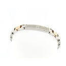 Zancan Bracelet in Steel with Zircons – Hiteck – EHB201