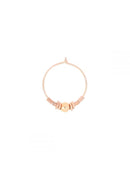 MEDIUM HOOP EARRING WITH MAMAN ET SOPHIE BALLS - ORISF2TS