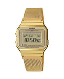 Casio Vintage Superslim Watch, Unisex - A700WEMG-9AEF