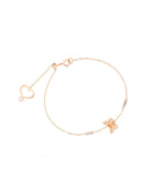 BRACELET NOEUD PAPILLON AVEC DIAMANTS - BPPAP16D