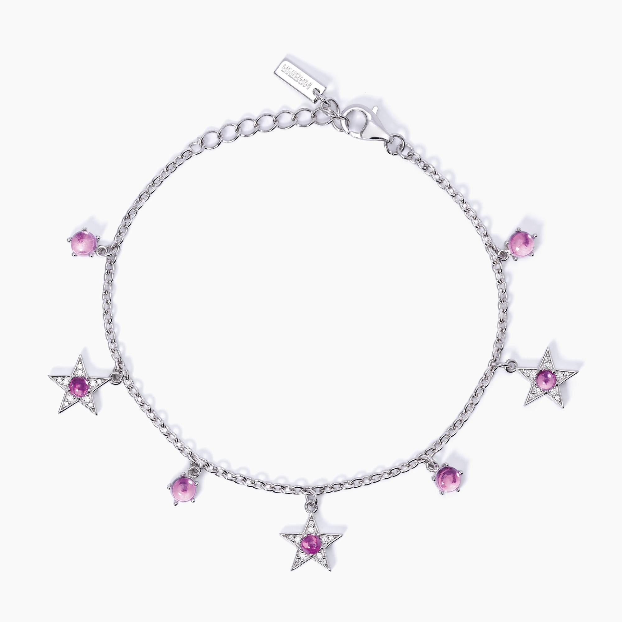 Mabina Femme - Bracelet étoile multicharm STARLET - 533649