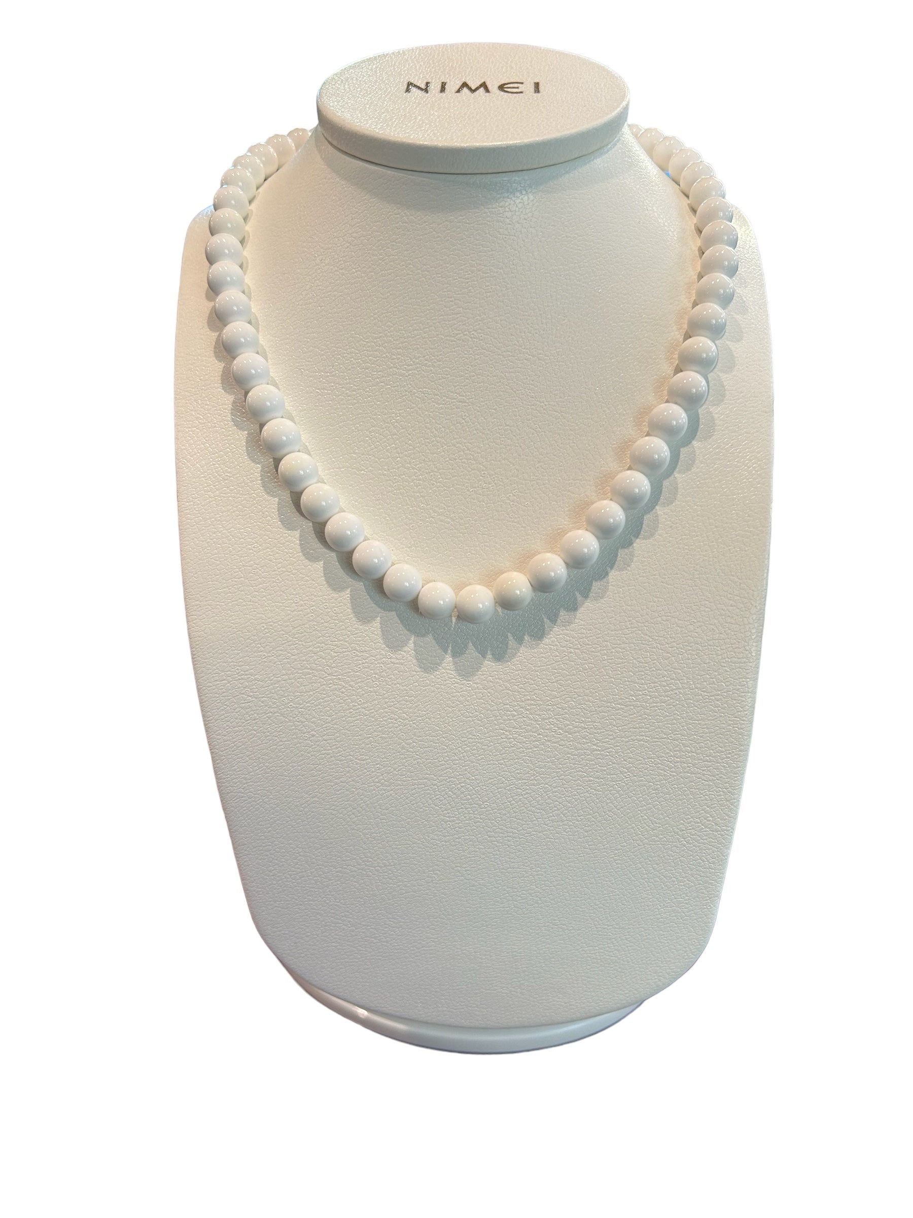 White gold and pearl necklace - 1PSB080_42C31