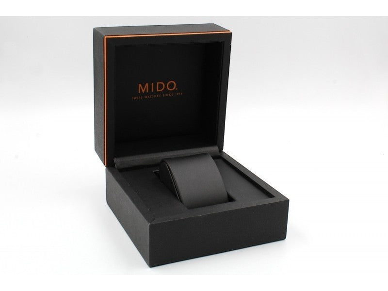 Orologio Mido Multifort TV Big Date, automatico cinturino caucciù e quadrante blu, 40mm - M0495261704100