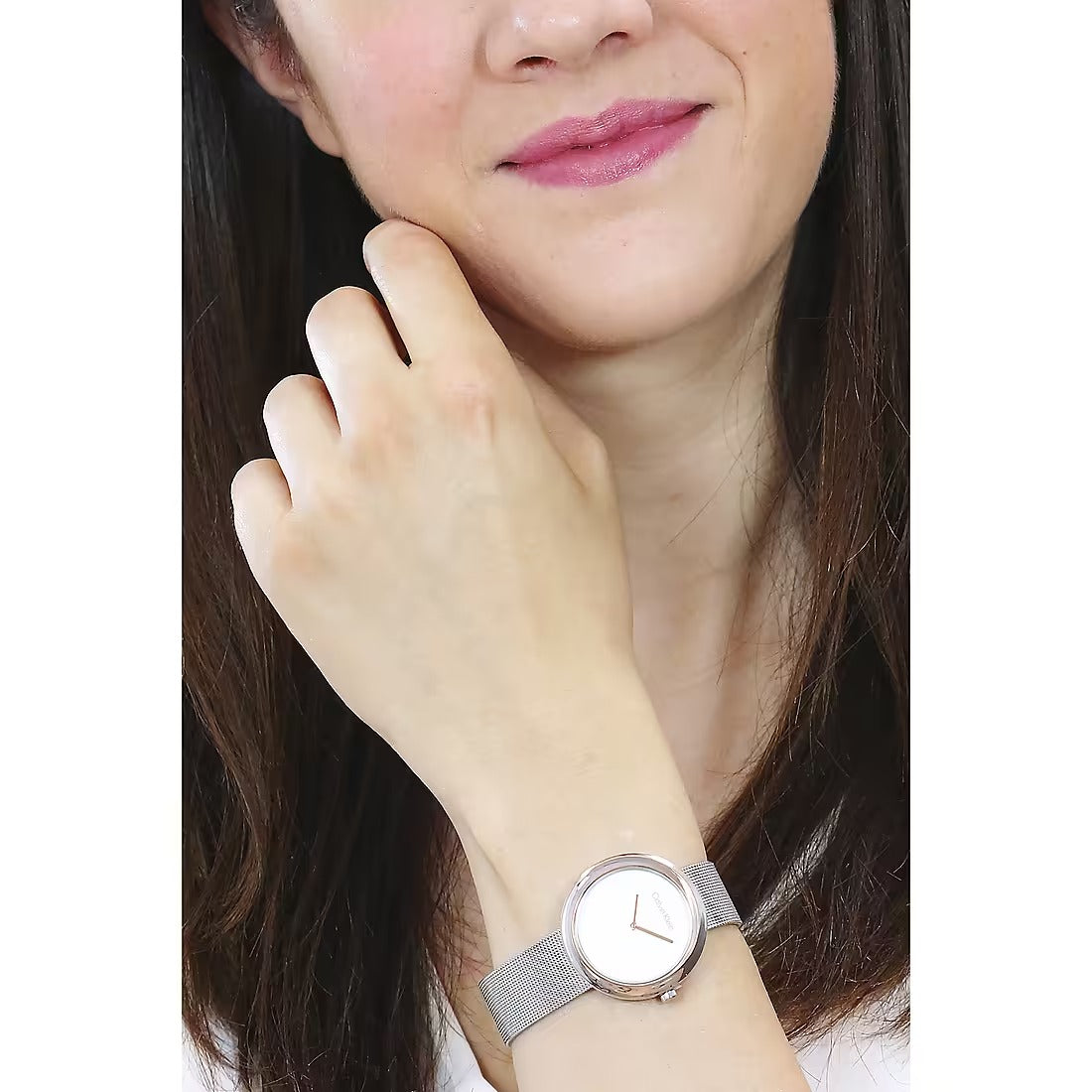 Calvin Klein women's Sculptural quartz watch, 34mm - 25200011